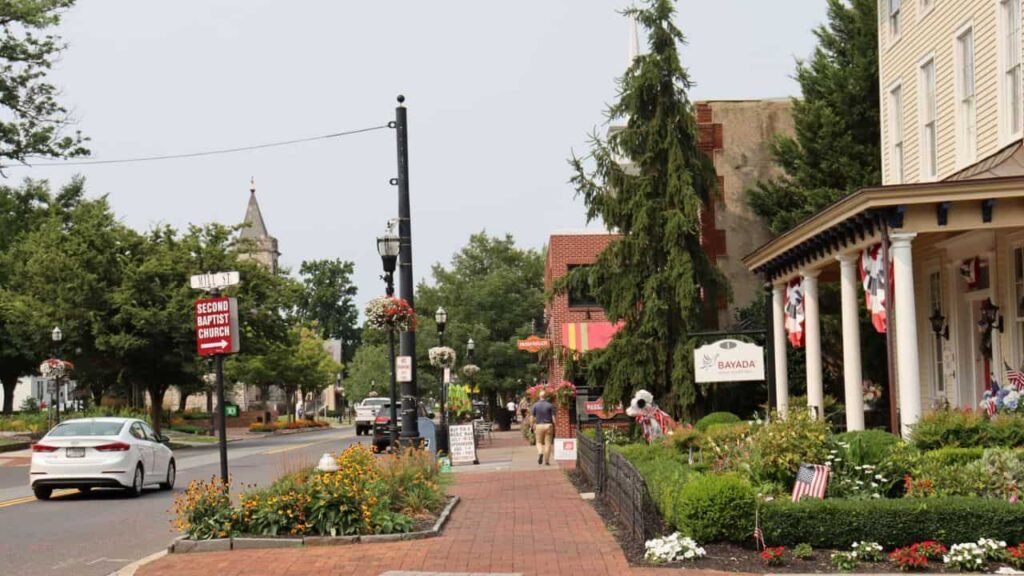 Moorestown Burlington County NJ county pic