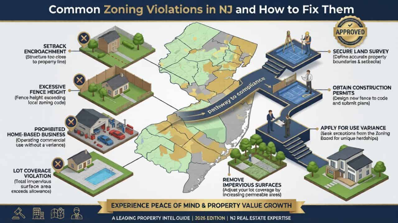Common Zoning Violations in NJ and How to Fix Them