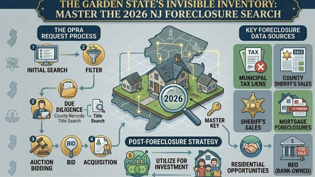 The Garden State’s Invisible Inventory Master the 2026 NJ Foreclosure Search