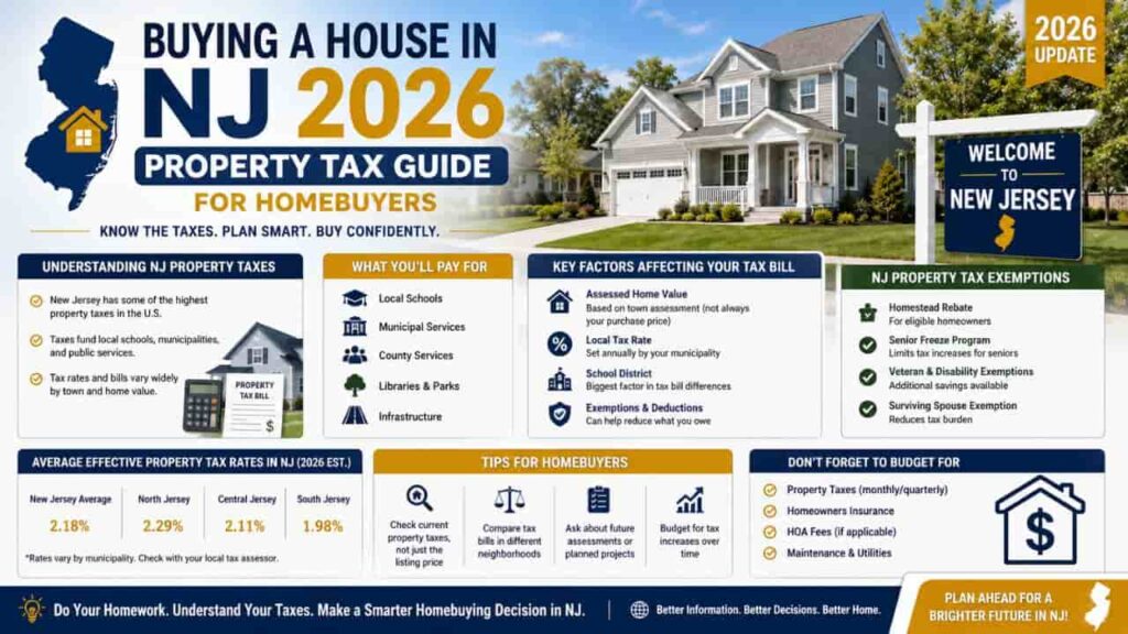 Buying a House in NJ 2026, Property Tax Guide for Homebuyers