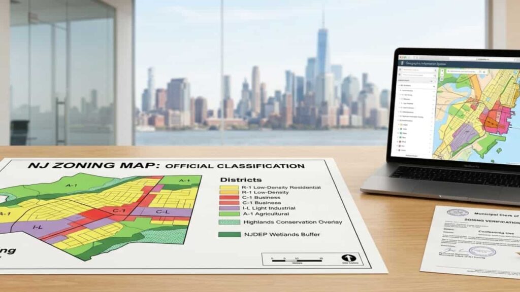 How to Find and Understand Your NJ Property’s  Zoning Map