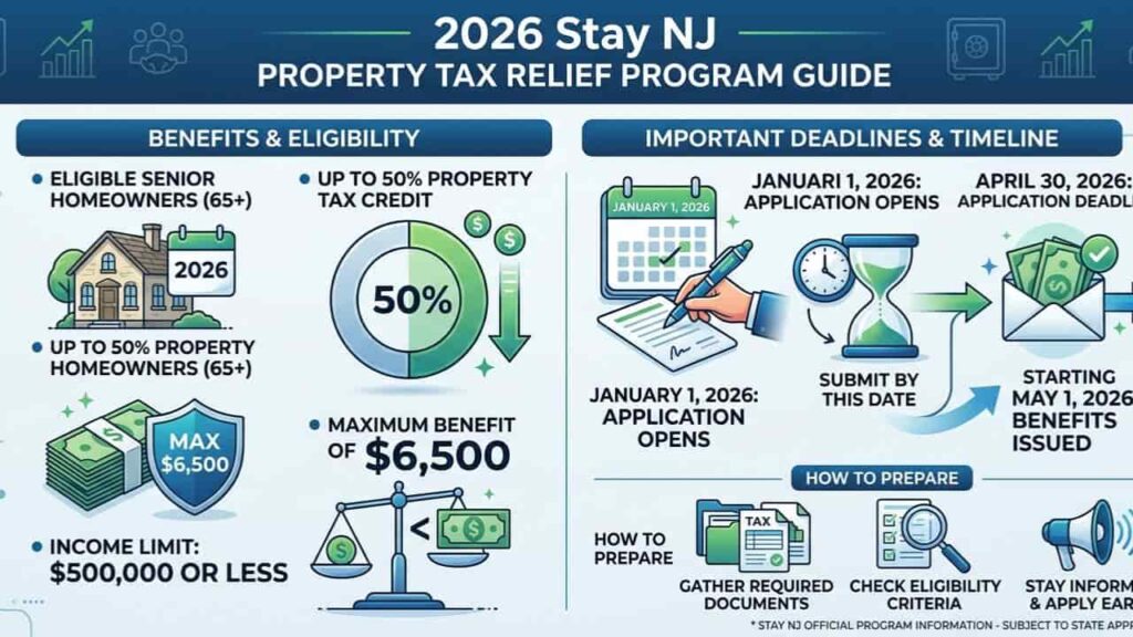 2026 Stay NJ Property Tax Relief Program Guide to Benefits & Deadlines