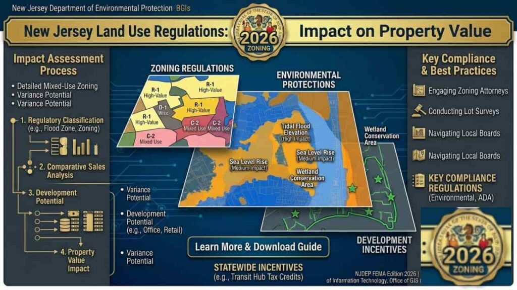 New Jersey Land Use Regulations of Environmental Zoning Impacts Property Value