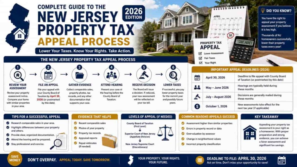 Complete Guide to the New Jersey Property Tax Appeal Process (2026 Edition)